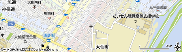 大阪府堺市堺区五条通周辺の地図