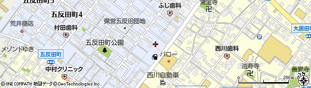 三重石商事株式会社　セルフ松阪中央周辺の地図