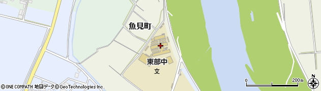 松阪市立東部中学校周辺の地図