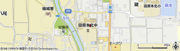田原本町立北中学校周辺の地図