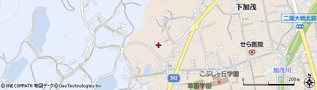 広島県福山市加茂町下加茂822周辺の地図