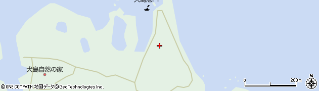 岡山県岡山市東区犬島324周辺の地図