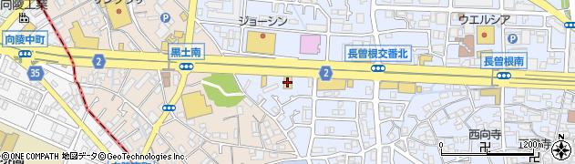 ガスト堺長曽根店周辺の地図