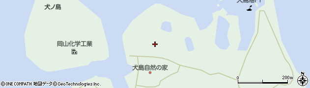 岡山県岡山市東区犬島67周辺の地図