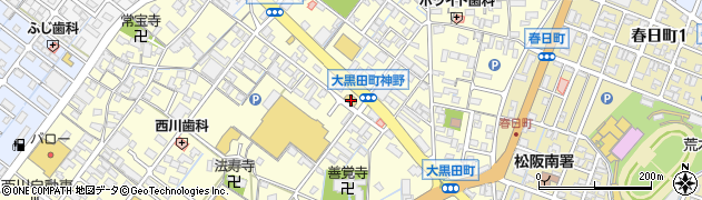 アツミメガネ　新松阪本店周辺の地図