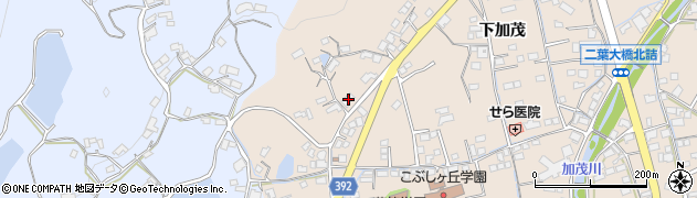 広島県福山市加茂町下加茂852周辺の地図