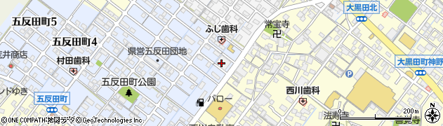 １００円ショップセリア　松阪五反田店周辺の地図