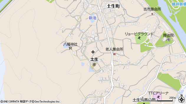 〒726-0021 広島県府中市土生町の地図