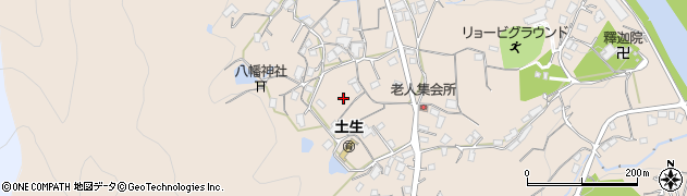 広島県府中市土生町周辺の地図