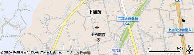 広島県福山市加茂町下加茂986周辺の地図