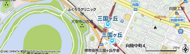 山野愛子どろんこ美容クレスティサロン三国ヶ丘駅前店周辺の地図
