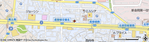 餃子の王将 中環金岡店周辺の地図