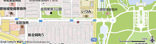 ほっかほっか亭　大泉緑地西口店周辺の地図
