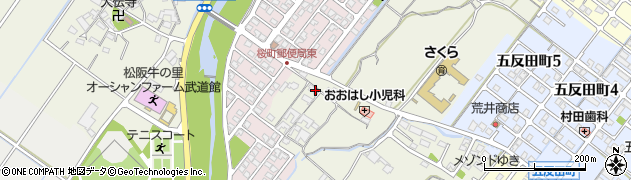 三重県松阪市大足町575周辺の地図