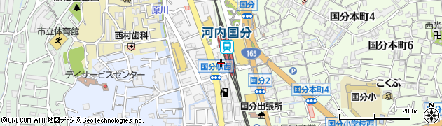 飯堂米穀店周辺の地図