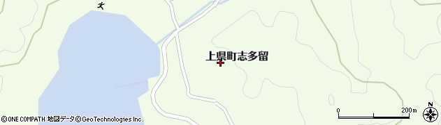 長崎県対馬市上県町志多留周辺の地図