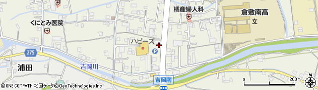 天満屋ハピーズ　倉敷笹沖店周辺の地図