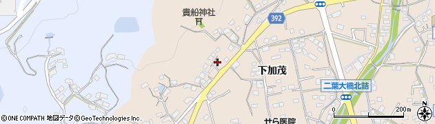 広島県福山市加茂町下加茂877周辺の地図