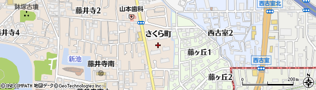サンヴァリエ藤井寺周辺の地図