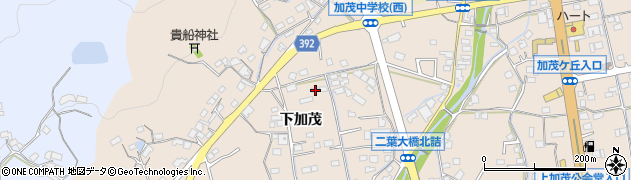 広島県福山市加茂町下加茂975周辺の地図