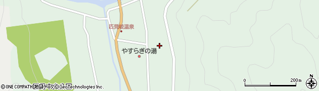 島根県益田市匹見町匹見（山根下）周辺の地図