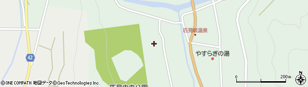 島根県益田市匹見町匹見（正下地）周辺の地図
