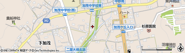 広島県福山市加茂町下加茂1210周辺の地図
