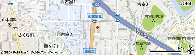 無添くら寿司 藤井寺店周辺の地図