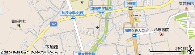 広島県福山市加茂町下加茂1182周辺の地図