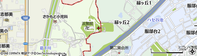 奈良県香芝市上中605周辺の地図