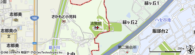 奈良県香芝市上中601周辺の地図