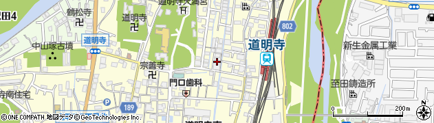 食品館アプロ　道明寺店周辺の地図