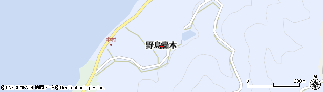 兵庫県淡路市野島轟木周辺の地図