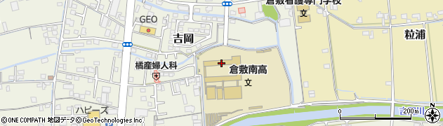 岡山県立倉敷南高等学校周辺の地図