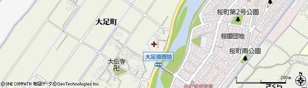 三重県松阪市大足町354周辺の地図