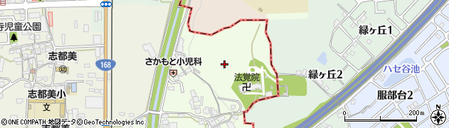 奈良県香芝市上中566周辺の地図