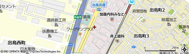 阿波銀行堺支店周辺の地図