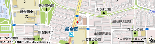 池田泉州銀行新金岡支店周辺の地図