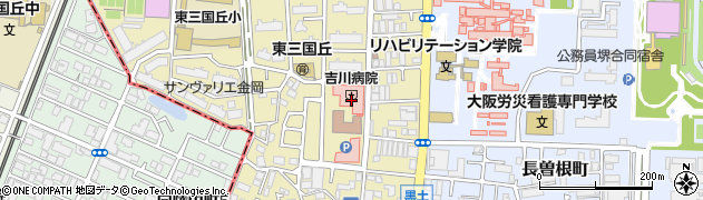 吉川病院デイケアセンター周辺の地図