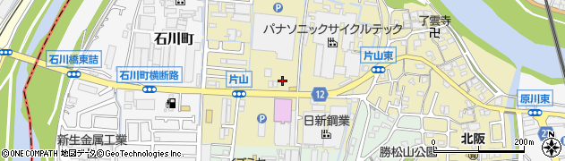 南大阪石油直売部周辺の地図