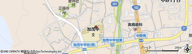 広島県福山市加茂町下加茂1190周辺の地図