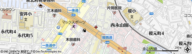 ファースト住建株式会社　堺営業所周辺の地図