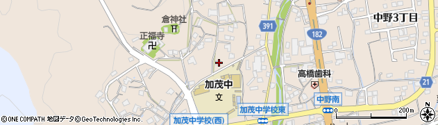 広島県福山市加茂町下加茂1247周辺の地図