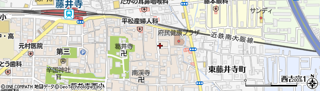 ノムラ・クリーニング　藤井寺東店周辺の地図