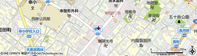 三重県松阪市新町989周辺の地図