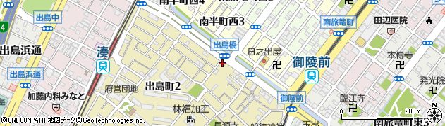 西田汽缶工業株式会社周辺の地図