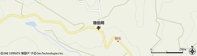 諸田郵便局 ＡＴＭ周辺の地図