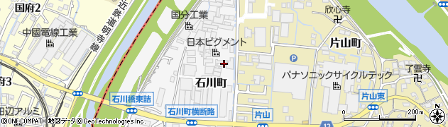日本ピグメント株式会社周辺の地図