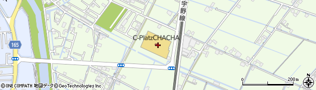 チャチャ　秋山カメラ店周辺の地図