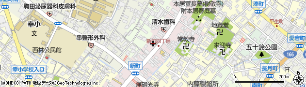三重県松阪市新町1003周辺の地図